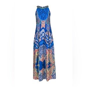Anthropologie Ranna Gill Boteh Maxi Dress Paisley
